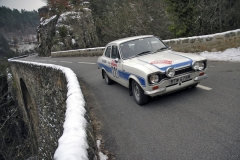 Paul Davis (Ford Escort RS 2000 ročníku 1974) přijel do Monaka z Glasgowa