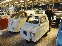 Vozítka Mini Comtesse 49 cm3 (1972) a výkonnější Solyto 125 cm3 (1966)