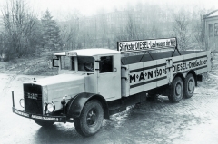 Nejsilnější dieselový náklaďák své doby – 1932 – M.A.N. S1 H6 s motorem o maximálním výkonu 110 kW/150 k.