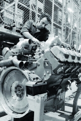 Ve Scanii se dlouhodobě věnují vývoji také vidlicových velmi vý­konných motorů, které jsou důvodem k přívlastku „King of the Road“.