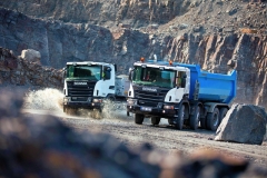 Scania představila vylepšenou řadu stavebních vozidel na  konci loňského roku.