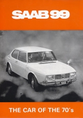 První prospekt Saab 99, vydaný na podzim 1967