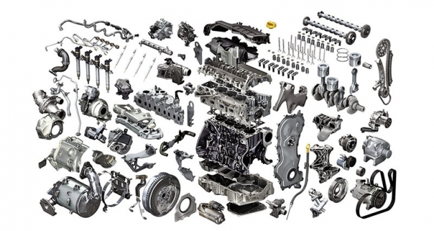 Energy dCi 130 je sestaven ze 264 dílů, z nichž je 75 procent nových