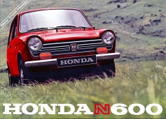 Honda N600, první japonský vůz, dovážený do Československa (1968)