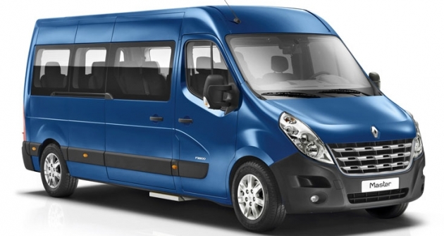 Nový Renault Master v provedení bus