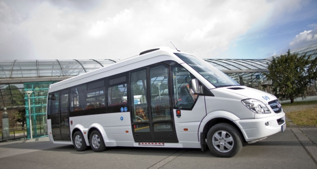 Sprinter City 77 je největší minibus vyráběný společností Evobus