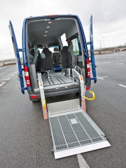 MB Mobility je uzpůsoben pro přepraven osob se sníženou pohyblivostí