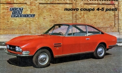 Moretti 125 Coupé Special, čtyřválec 1608 cm3 o výkonu 100 k, dosahoval při pohotovostní hmotnosti 980 kg největší rychlosti 185 km/h (1970)