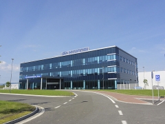 Vstupní budova továrny Hyundai v Nošovicích