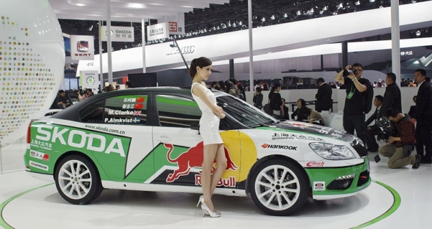 Škoda Octavia Show Race Car na salonu Auto China 2012