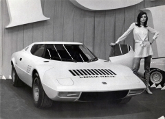 Lancia Stratos HF při premiéře v Turíně (1971)