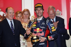 Mark Webber, vítěz Velké ceny Monaka 2012