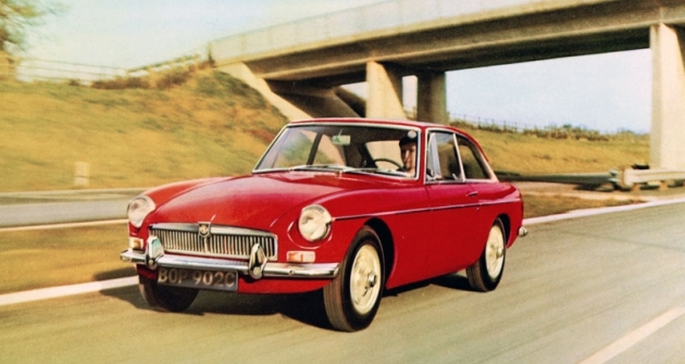 Kupé hatchback MGB GT doplnilo program v roce 1965
