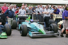 Gary Ward (Leyton House) bojoval o absolutní vítězství...