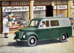 Barkas V 901/2 Kombi pro přepravu cestujících i nákladu (pět osob + 375 kg)