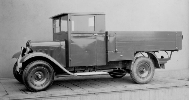 Valník Škoda 104 z roku 1929 uvezl až 1500 kg nákladu