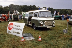 Policejní automobil pro řízení provozu a vyšetřování nehod