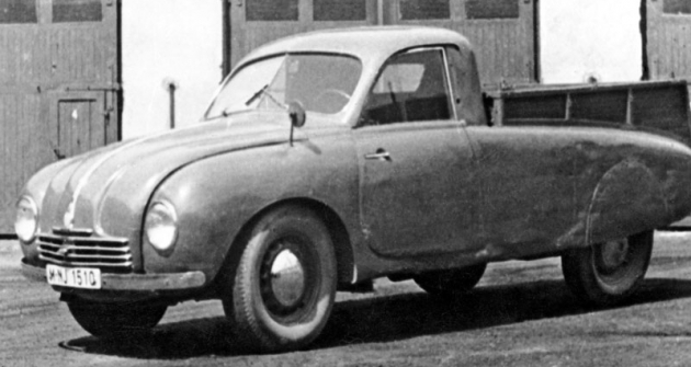 Kopřivnický prototyp pikapu Tatra 201 s přezdívkou Dakota (1949) 