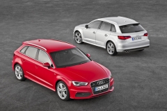 Audi A3 Sportback s prodlouženým rozvorem se představil na Pařížském autosalonu 2012; od uvedení také s motory 1.2 TFSI a 1.6 TDI