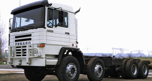 Pegaso Obras 2434 se znakem náprav 8x4 pro stavebnictví 