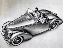 Sportovní roadster Jawa Minor modelového roku 1939