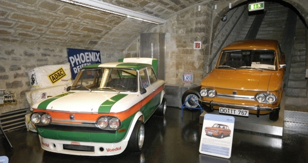 Automobily NSU TTS  se vzduchem chlazeným čtyřválcem 1177 cm3, uloženým vzadu napříč (1967 – 1971)