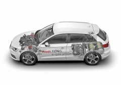 Audi A3 TCNG e-gas je zvláštní plynová varianta Sportbacku s jednodušší zadní nápravou