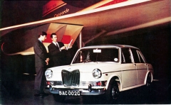 Riley 1300 Mk II (dříve Kestrel), jeden z posledních vozů značky