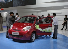 Chery (Riich) M1 EV, čistý elektromobil (Peking 2012)