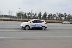 Hyundai ix35 FCEV jsme poprvé vyzkoušeli na polygonu v Namyangu (2011)