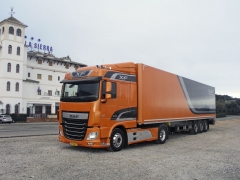 Zkušební souprava DAF XF 310 AS-Tronic v horách nad Malagou