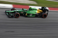 Giedo van der Garde (Caterham CT03 Renault), další nováček