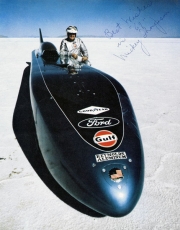 Mickey Thompson (Ford Autolite Special) dosáhl na Bonneville rychlosti 668 km/h v říjnu 1968, pak však jízdy pro nepřízeň počasí skončily a nebyly obnoveny