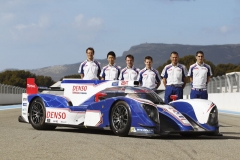 Nezměněná sestava jezdců pro 2013: zleva Alex Wurz, Kazuki Nakajima, Nicolas Lapierre, Anthony Davidson, Stéphane Sarrazin a Sébastien Buemi