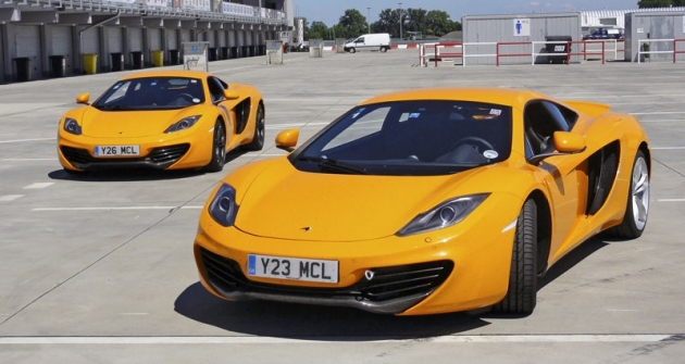 McLaren MP4-12C se představil na Slovakiaringu