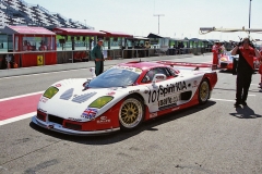 Mosler MT 900 R britského týmu Balfe Motorsport při FIA GT Magny Cours 2005