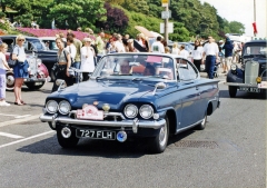 Ford Capri na London to Southend-on-Sea Classic Car Run v roce 2000
