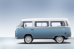Charakteristické tvary tradičního vozu VW Kombi