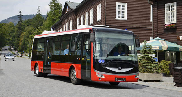 Zastávka v lázních Karlova Studánka