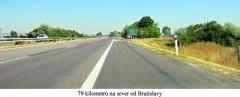 79 kilometrov na sever od Bratislavy