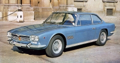 Maserati Mexico podle návrhu Vignale (485 vozů v letech 1966 – 1972 s motory 4.2/4.7 V8)