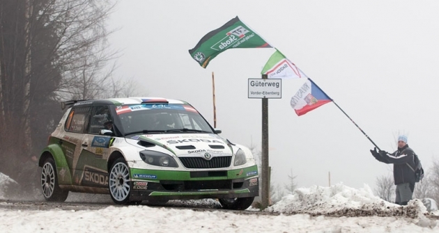 Jan Kopecký zahájil letošní šňůru vítězství na rakouské Jänner Rallye