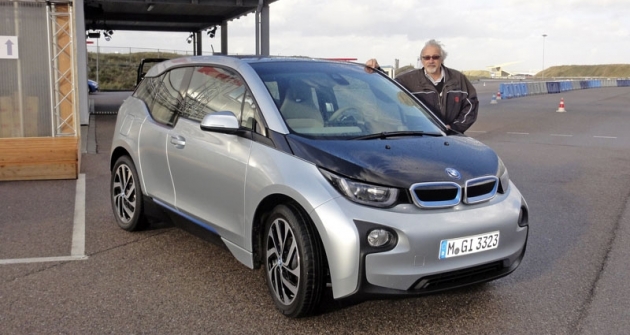 S elektrickým BMW i3 v Zandvoortu