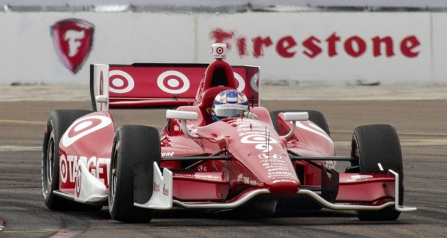 Scott Dixon (Ganassi/Dallara DW12 Honda), vítěz Indy Car Series 2013 Scott Dixon (Ganassi/Dallara DW12 Honda), vítěz Indy Car Series 2013