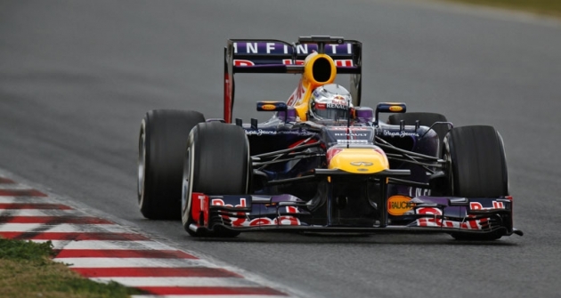 Sebastian Vettel (Red Bull RB9), čtyřnásobný mistr světa