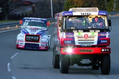 Z kopřivnického polygonu společnosti Tatra Trucks vyrazila posádka Martina Kolomého s novým kamionem Tatra 815 Buggyra alias FAT BOY na start rallye Dakar 2014.