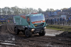 Kromě speciálu Gerarda de Rooye sází tým na tradici vozů IVECO Trakker Evo 3 se sníženou siluetou karoserie; řídí je Hans Stacey (na snímku), Pep Vila Roca a Joseph Adua