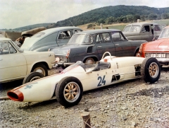 Dva nové monoposty Škoda F3 debutovaly v létě 1965 v Brně
