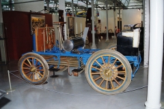 Podvozek parního automobilu Serpollet 12 HP z roku 1901