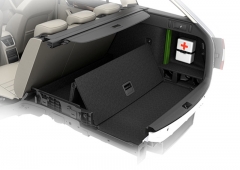 Variabilní dno zavazadlového prostoru umožňuje různé uspořádání